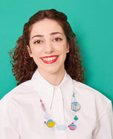 Kitty Playing with Apparatus Necklace