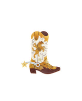 My Cowboy Boot Spurs Brooch