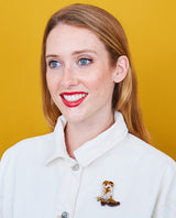 My Cowboy Boot Spurs Brooch