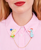 My Socks are now Puppets! Brooch