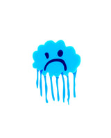 My little sad rainy cloud Brooch