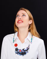 Mystical Space Animals Necklace
