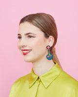 Neon Ramen Sign Earrings