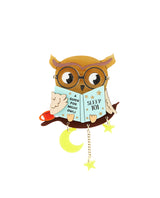 Night Owl Brooch