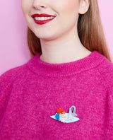 No Bird Bath? No Problem! Brooch