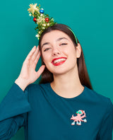 Octopus On Ice! Brooch