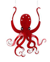 Octopus-statement-necklace-la-vidriola-plastic-jewellery-wild-under-the-sea-detail