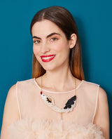 Ostrich Beauty Queen Necklace