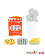Oven Cooking Brooch -interactive-