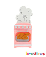 Oven Cooking Brooch -interactive-