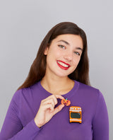 Oven Upside Down Edition Brooch -interactive-