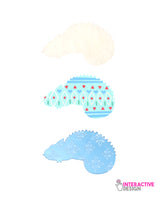 Pack Winter Wonderland inserts for chameleon necklace