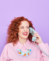 Phone Comic Strip Garfield Necklace