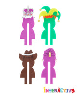 Playing Dress Up Insert Pack for Cat Brooch