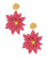 Poinsettia-earrings-Christmas-2020-la-vidriola-detail