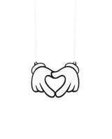Potato Head Spud Love Hands Necklace