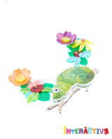 Premium Tropical Chameleon Necklace -interactive-