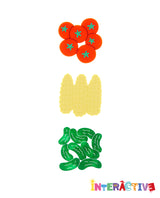 Preserved Veggies Insert Pack for Jar Brooch
