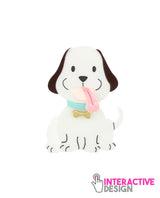 Puppy-kisses-brooch-interactive-animalandia-detail