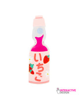 Ramune Soda Brooch -interactive-