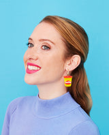 Red Play-Doh Earrings