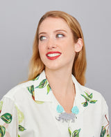 Rhino in the Wild Necklace