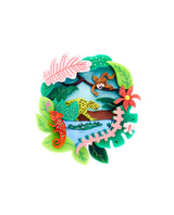 Rumble in the Jungle Statement Brooch