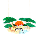 Savanna Sunset Statement Necklace