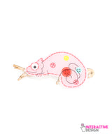 Seamstress Inserts for Chameleon Brooch