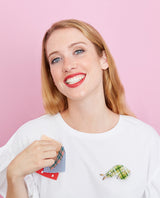 Seamstress Inserts for Chameleon Brooch