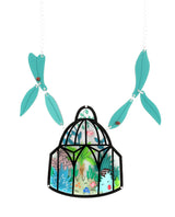 Secret-Garden-Glasshouse-statement-necklace-Spring-has-sprung-collection-la-vidriola-detail