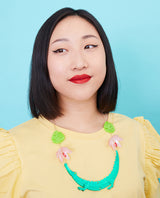Snap! Crocodile Necklace