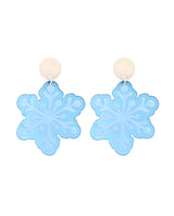 Snowflakes Falling on my Ears Earrings