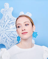 Snowflakes Falling on my Ears Earrings