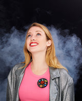 Spinning Solar System Brooch -interactive-