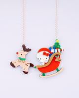 Spreading joy and gifts Hello Kitty Necklace