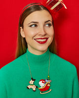 Spreading joy and gifts Hello Kitty Necklace