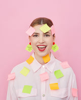 Sticky Note Earrings