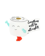 Superhero-Mr.-‘Toilet-Paper’-brooch-everything-will-be-all-right-la-vidriola-detail