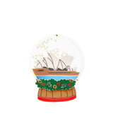 Sydney Opera House Snow Globe Brooch -interactive-