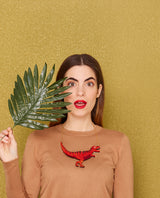 T-Rex Arqueological Bones Findings Necklace -interactive-