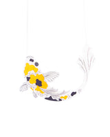 Taisho Sanke Koi Fish Necklace