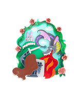 Taming the Dragon Statement Brooch