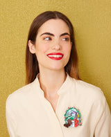 Taming the Dragon Statement Brooch