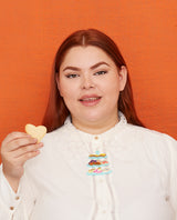 Tea Time Cake Stand Necklace