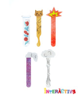 Test tube experiment Brooch -interactive-