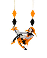The Jolly Harlequin Doll Necklace
