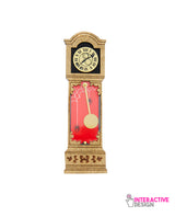 Tick Tock, the Grandfather Clock Brooch -interactive-