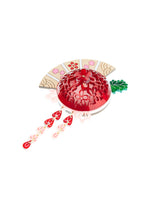 Traditional Kanzashi Ornament statement Brooch