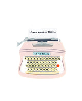 Typewriting my next Grand Novel Brooch